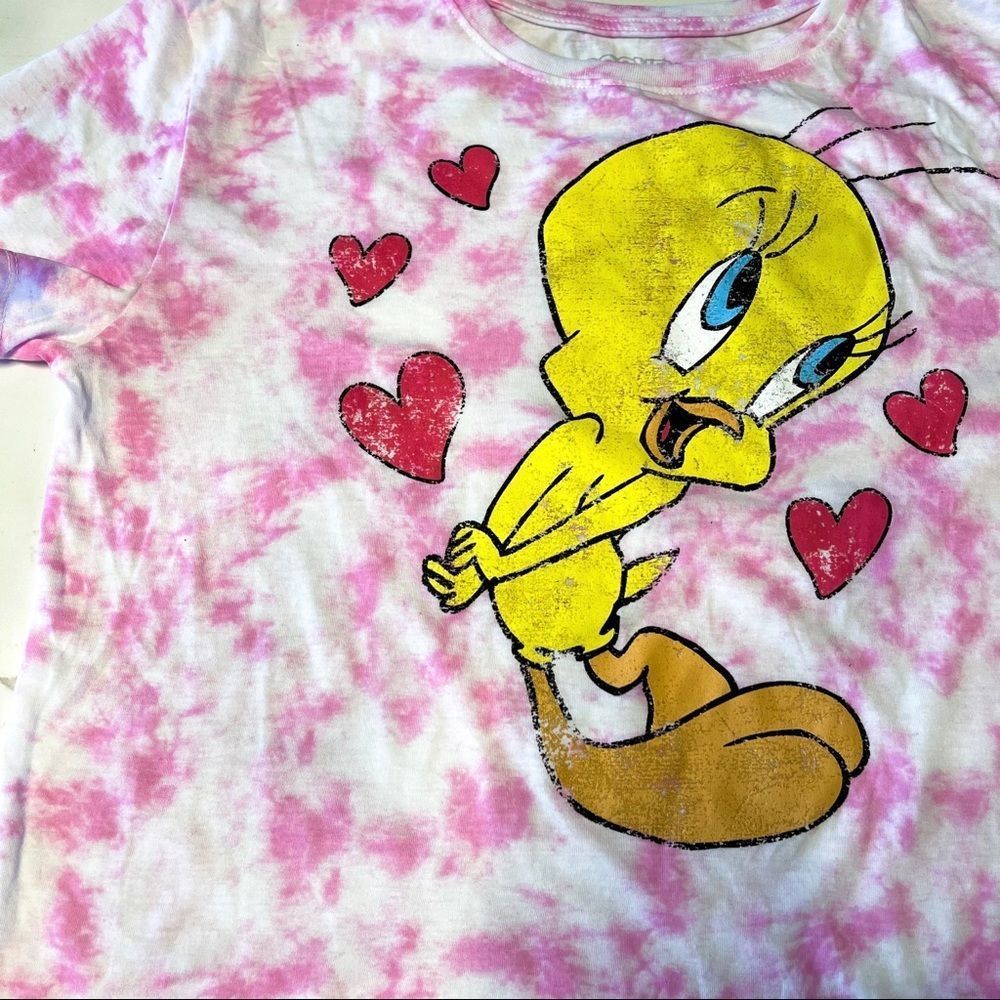 LOONEY TUNES | Tye Dye Tweety Bird Tee - Picture 5 of 11